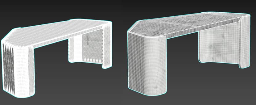 RebusFarm Making-of with Alberto Maciel Remodelled table for the Zelda rendering
