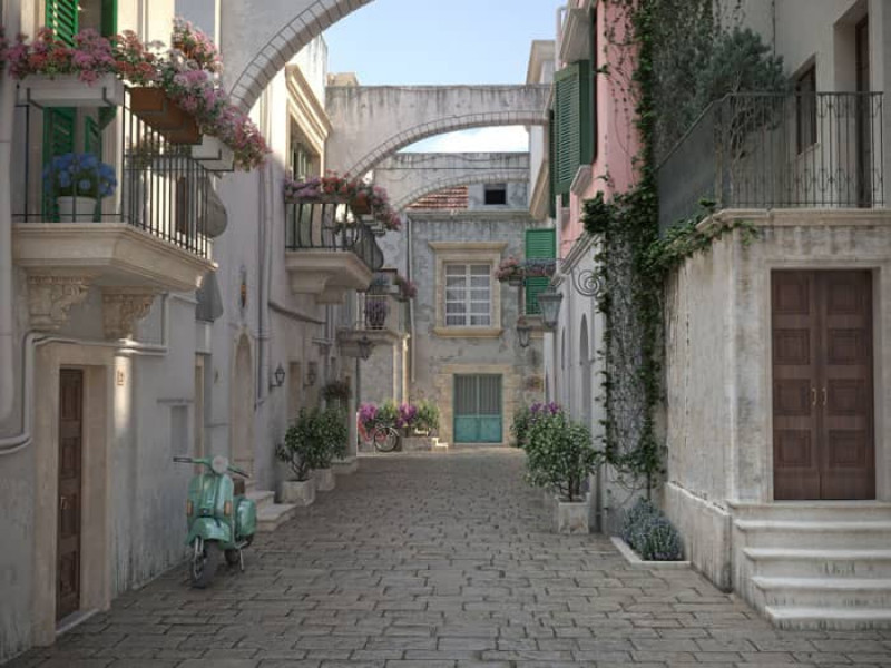 Rendered Street